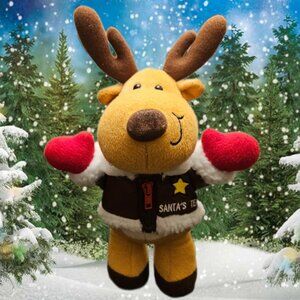 Plush Reindeer Flight Instructor